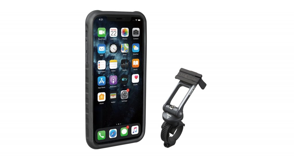 obal na mobil TOPEAK Ridecase pro iPhone11 Pro Max černo/šedý