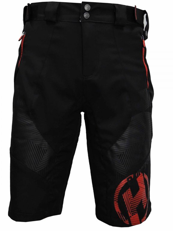 kalhoty krátké pánské HAVEN RAINBRAIN černo/červené XXL