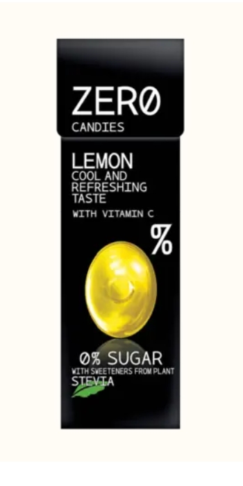 Lavidas bonbony Zero 32g lemon