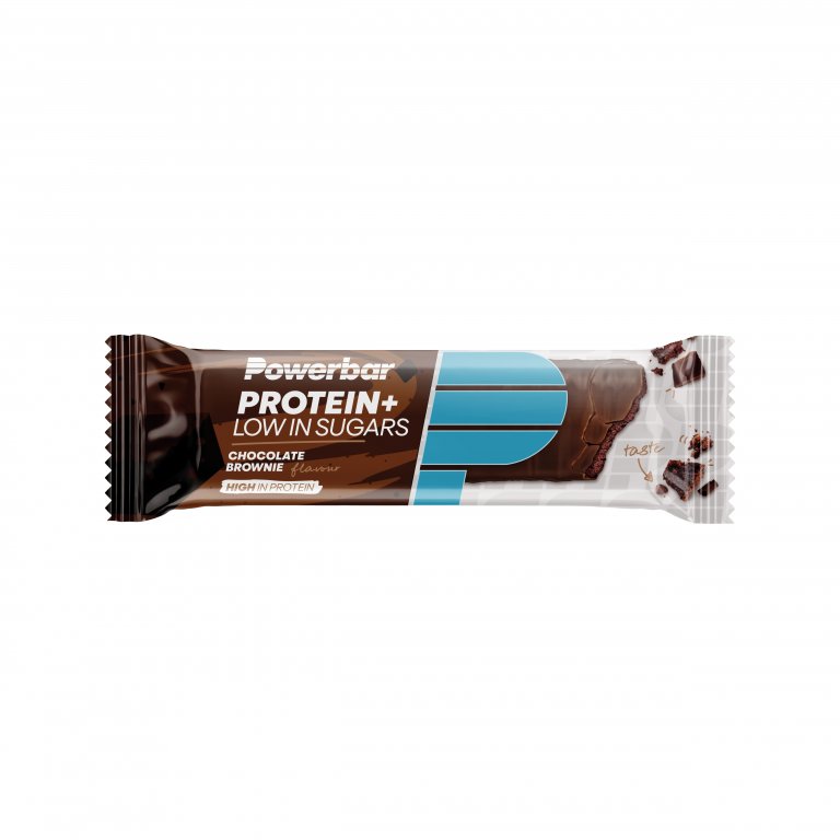 Tyčinka PowerBar PROTEIN PLUS Low Sugar čokoládové brownie 35g