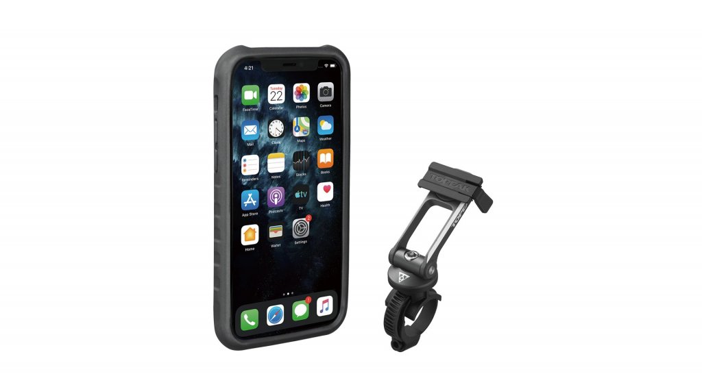 obal na mobil TOPEAK Ridecase pro iPhone11 Pro černo/šedý