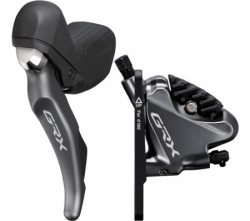 brzda Shimano GRX BR-RX810 přední komplet s řazením flat mount+chladič original