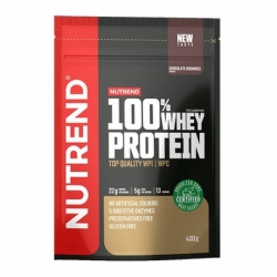 nápoj Nutrend 100% WHEY PROTEIN 400g čokoládové brownies