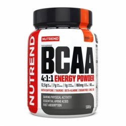 nápoj Nutrend BCAA 4:1:1 Energy Powder 500g pomeranč