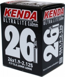 DUŠE KENDA 26x1.90-2.125 (47/57-559) FV-48MM 120G ULTRALITE 0,6MM