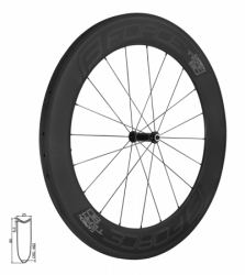 kolo přední siln. FORCE TEAM SP KARBON 80 gal.