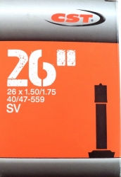 duše CST 26"x1.50-1.75 (40/47-559) AV/40mm