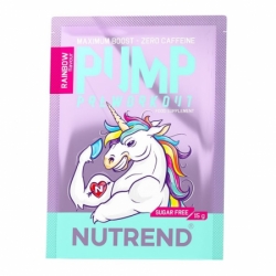 nápoj Nutrend PUMP PRE-WORKOUT sáček 15g rainbow