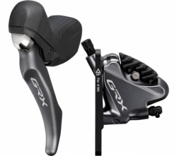 brzda Shimano GRX BR-RX810 přední komplet flat mount+chladič černá original bale