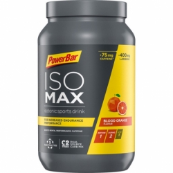 Nápoj PowerBar ISOMAX krvavý pomeranč s kofeinem 1200g