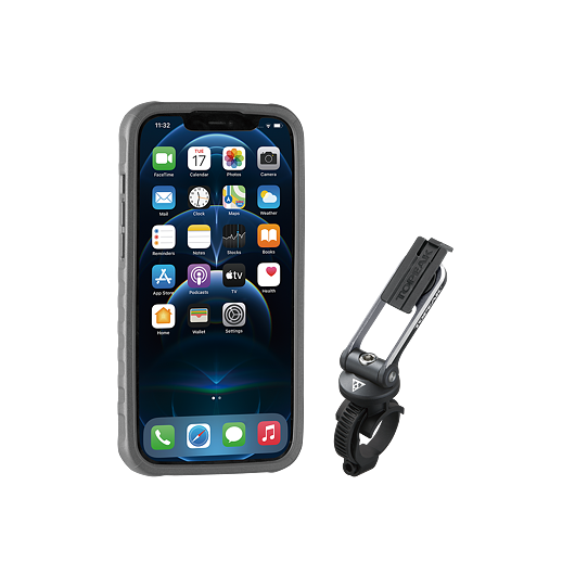 obal na mobil TOPEAK RIDECASE pro iPhone 12 Pro Max černá/šedá
