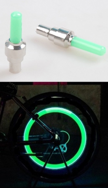Altima čepička ventilku LED zelená