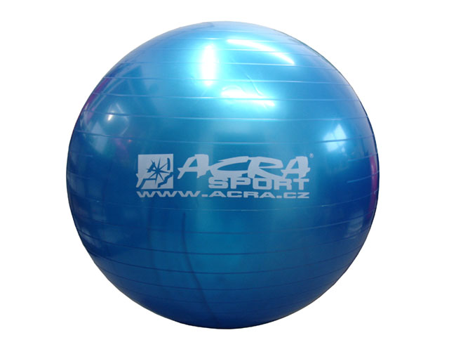 Acra míč gymnastický 550mm modrý